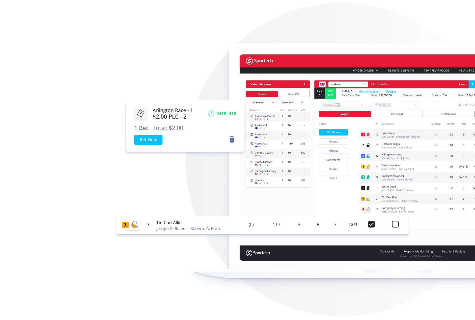sportech online betting development case study image 1