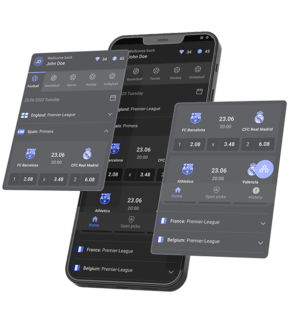 sports betting software development hero image
